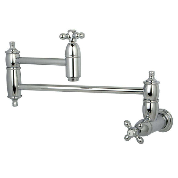 Kingston KS3101AX Restoration Wall Mount Pot Filler K Faucet