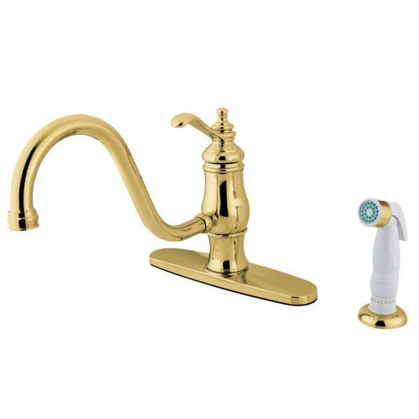 Kingston Brass KS1572TL Single-Handle Kitchen