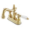 Kingston Brass KB1602WLL 4 in. Centerset Bath Faucet Brass