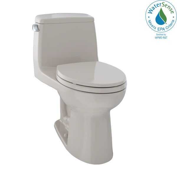 TOTO Eco UltraMax One-Piece Elongated 1.28 GPF ADA Compliant Toilet, Bone MS854114EL#03