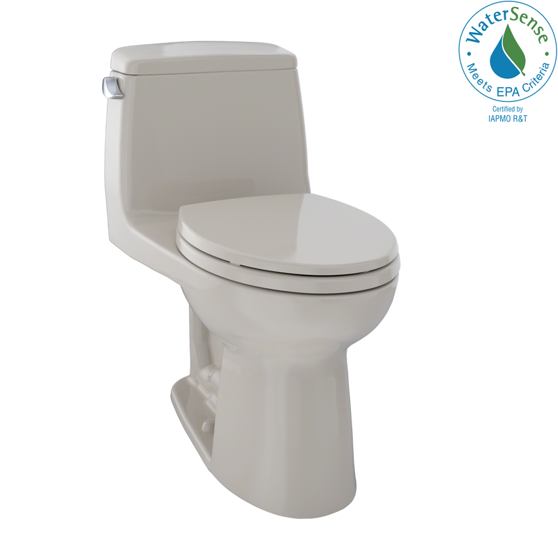 TOTO Eco UltraMax One-Piece Elongated 1.28 GPF ADA Compliant Toilet, Bone MS854114EL