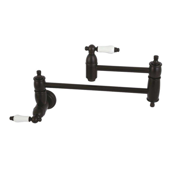 Kingston KS3105PL Restoration Wall Mount Pot Filler K Faucet