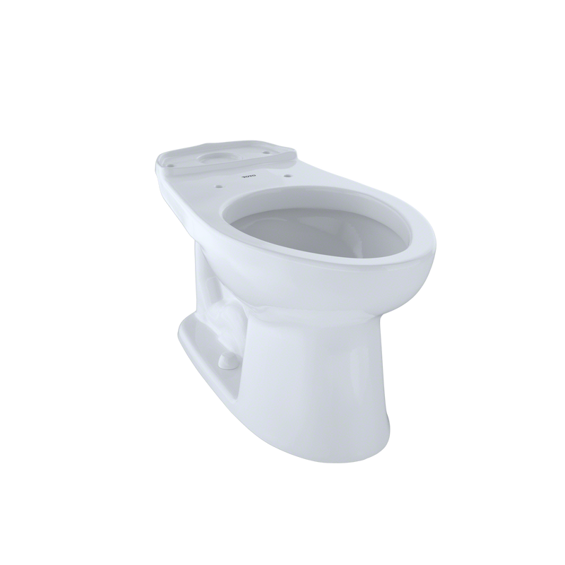 TOTO Eco Drake and Drake Elongated Toilet Bowl, Cotton White C744E