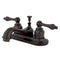 Kingston KB605AL Restoration 4 in. Centerset Bath Faucet