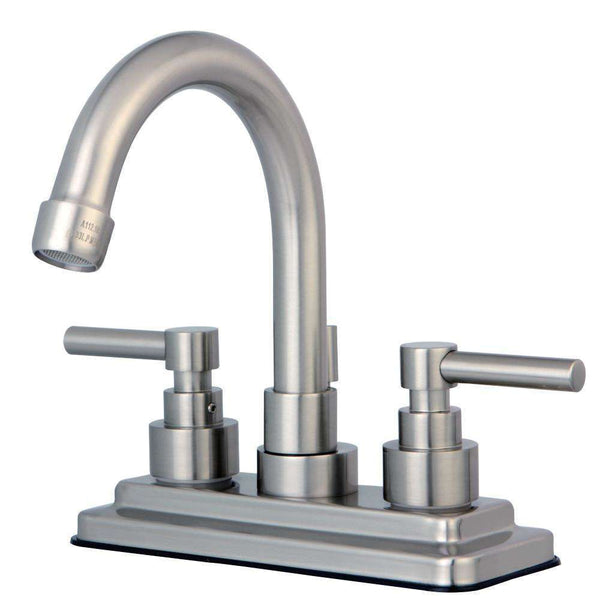 Kingston KS8668EL Elinvar 4 in. Centerset Bath Faucet W/