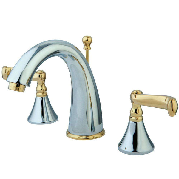 Kingston KS5974FL 8 in. Wsp Bath Faucet/Polished