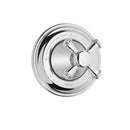 TOTO Vivian Cross Handle Two-Way Diverter Trim, Polished Chrome TS220DW