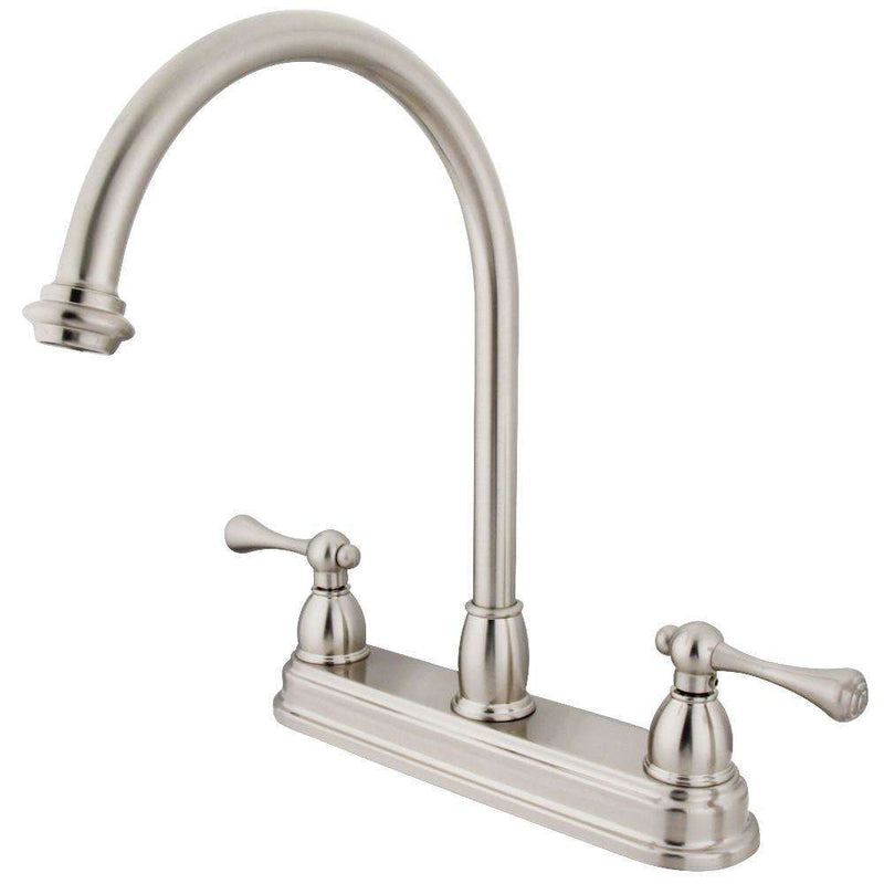 Kingston Brass KB3748BL 8-Inch Centerset Kitchen Faucet