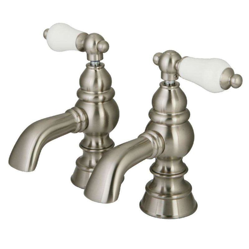 Kingston Brass CC1106T8 Basin Faucet Set, Brushed Nickel