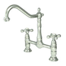 Kingston Brass KS1171AX Heritage Kitchen Bridge Faucet