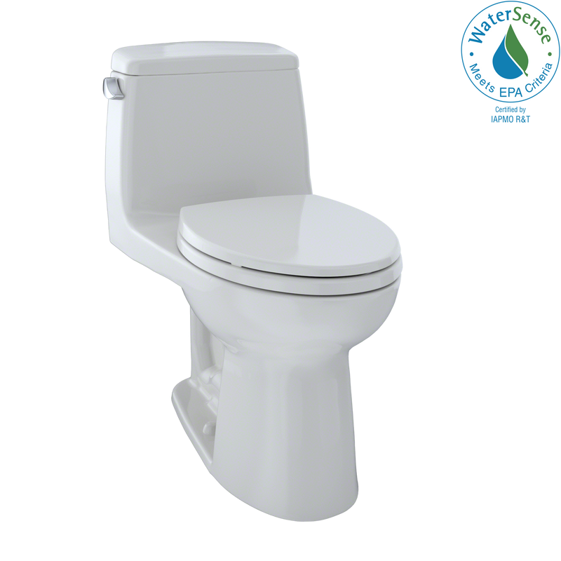 TOTO Eco UltraMax One-Piece Elongated 1.28 GPF ADA Compliant Toilet, Colonial White MS854114EL