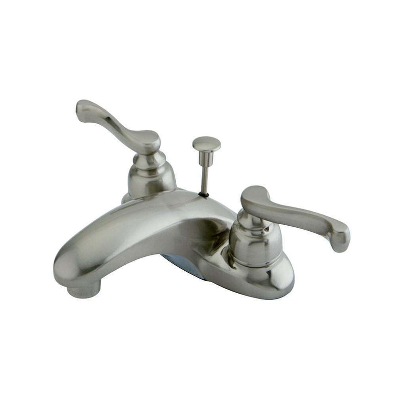 Kingston Brass KB628FL 4 in. Centerset Bathroom Faucet