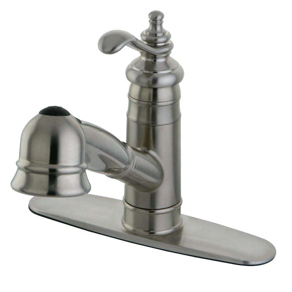 Kingston Brass GSC7578TL Sg-Hnd Pull-Out Kitchen Faucet