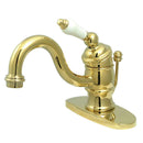 Kingston Brass KB3402PL Vic 4" Centerset Sg Hnd Bath Faucet