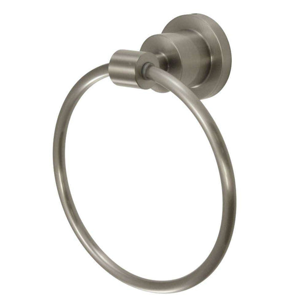 Kingston Brass BA8214SN Towel Ring, Brushed Nickel