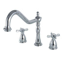 Kingston Brass KB1791BEXLS Widespread Kitchen Faucet