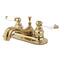 Kingston Brass GKB602B 4 in. Centerset Bath Faucet Brass