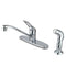 Kingston Brass KB562SP Sg-Hnd Centerset Kitchen Faucet