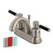 Kingston Brass KB8618DKL 4 in. Centerset Bathroom Faucet