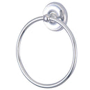 Kingston Brass BA314C Towel Ring, Polished Chrome