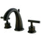 Kingston KS2965CML 8 in. Widespread Bath Faucet Bronze