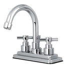 Kingston KS8661EX Elinvar 4 in. Centerset Bath Faucet W/