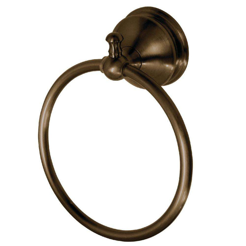 Kingston Brass BA7614AB Towel Ring, Antique Brass