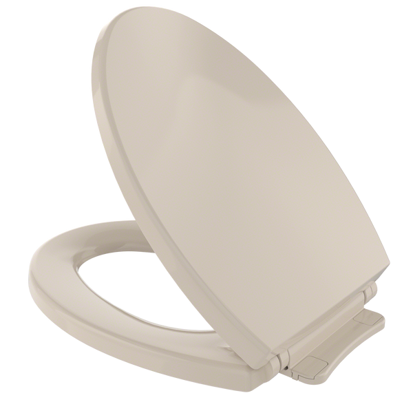 TOTO SoftClose Non Slamming, Slow Close Elongated Toilet Seat and Lid, Bone SS114#03