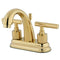 Kingston Brass KS8612CML 4 in. Centerset Bath Faucet Brass