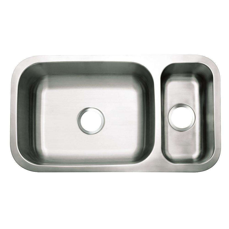 Gourmetier KU321897DBN Undermount Double Bowl