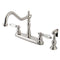 Kingston Brass KB1758WLLBS Centerset Kitchen Faucet