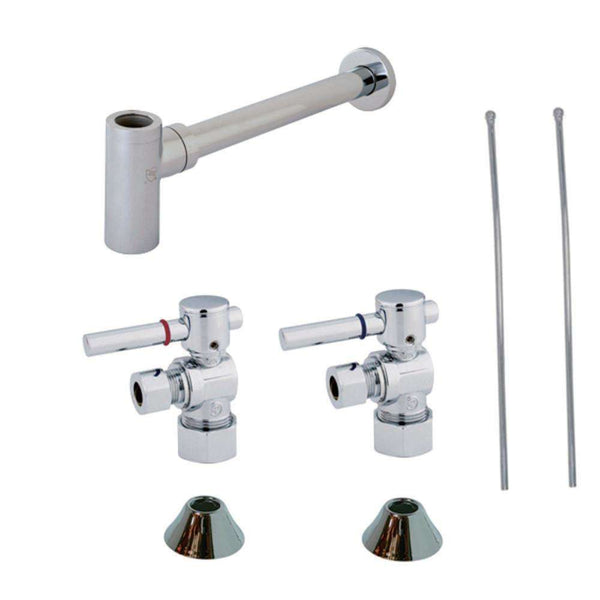 Kingston CC53301DLLKB30 Plumbing Sink Trim Kit W/ Bottle T