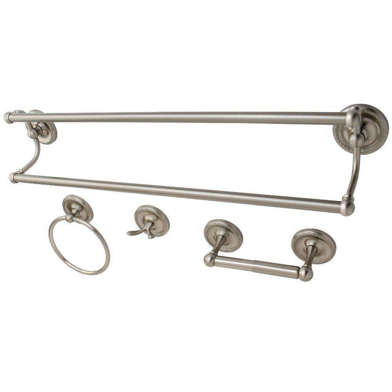 Kingston Brass BAK913478SN 4-Piece Bathroom