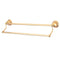 Kingston Brass BA3963PB 24" Dual Towel Bar, Polished Brass