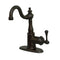 Kingston Brass KS7495BL English Vt Bar Faucet W/ Cover Plate