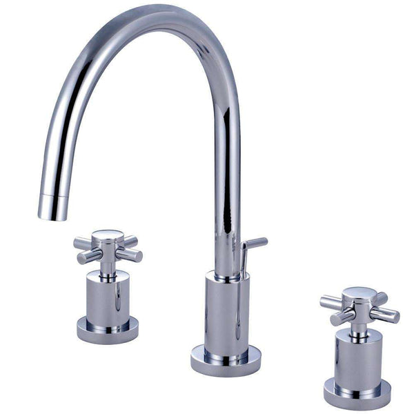 Kingston Brass KS8921DX 8 in. Widespread Bath Faucet