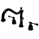 Kingston Brass KB7975BL 8 in. Widespread Bath Faucet Bronze