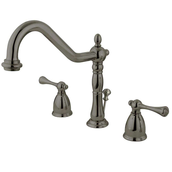 Kingston Brass KB7978BL 8 in. Widespread Bathroom Faucet