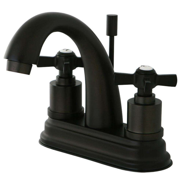 Kingston Brass KS8615ZX 4 in. Centerset Bath Faucet Bronze