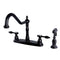 Kingston Brass KB1755TALBS Centerset Kitchen Faucet Bronze