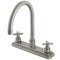 Kingston Brass KS8798EXLS 8-Inch Centerset Kitchen Faucet