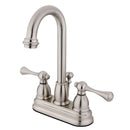 Kingston Brass KB3618BL 4 in. Centerset Bathroom Faucet