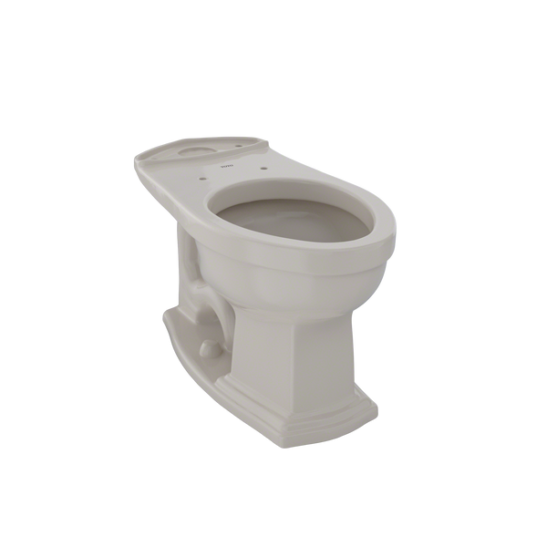 TOTO Eco Clayton and Clayton Universal Height Elongated Toilet Bowl, Bone C784EF#03