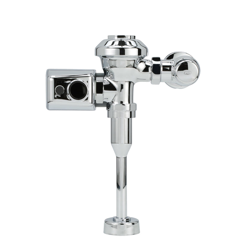 Zurn AquaVantage AV ZER Exposed Sensor Diaphragm Flush Valve with 0.125 GPF and Metal Cover in Chrome ZER6003AV-ULF-CPM