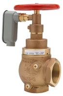 Zurn Pressure-Tru Pressure Reducing Floor Control Inline Sprinkler Valve Groove x Groove w/Supervisory Switch Setting T ZW4004ILGSS-T