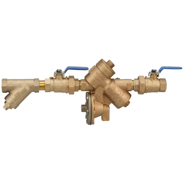 Zurn 1" 975XLU Reduced Pressure Principle Backflow Preventer with wye type strainer 1-975XLUS