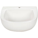 Zurn 28x22 Wall-Mount Surgeon Sink, 8" Centers, ZurnSHIELD White Vitreous China Z5468-AM