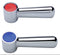 Zurn AquaSpec Two Lever Handles for Hot (Red) and Cold (Blue) - 2 1/2" G60501