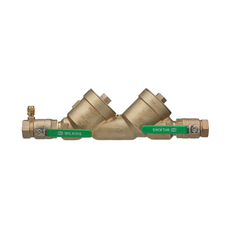 Zurn 1-1/4" 950XLT2 Double Check Backflow Preventer 114-950XLT2