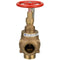 Zurn Pressure-Tru Pressure Reducing Floor Control Angled Sprinkler Valve Groove x Groove w/Supervisory Switch Setting S ZW4004GSS-S